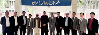 Chinese delegation visits PU